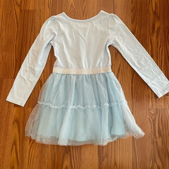 🎈🎈🎈Disney Frozen Blue Princess Dress Size 5 - Picture 5 of 8